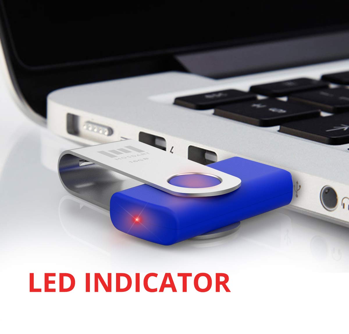 Amazon.com: MOSDART USB2.0 16GB Flash Drive, Swivel Design with